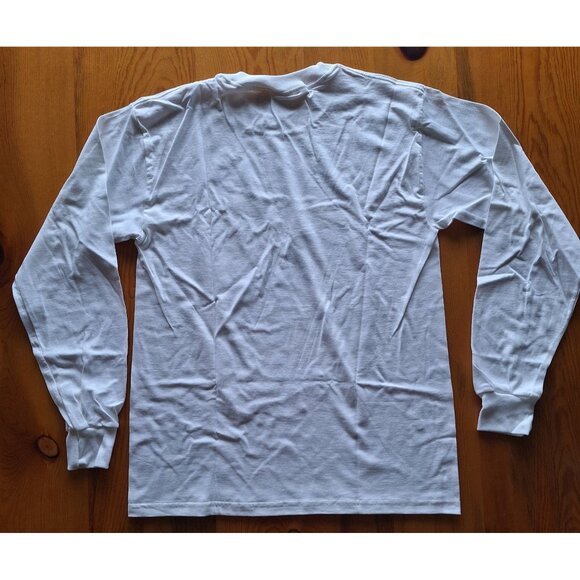 Glamis Gone Wild M Gilden Ultra Cotton ATV Long Sleeve Shirt White Sand Dunes - Picture 8 of 8